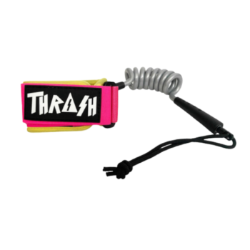 THRASH WRIST LEASH DELUXE WATER CAM (Pink/Yellow)